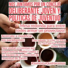 Actividad en Casa del Pueblo, Concejo Deliberante Joven