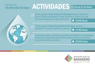 Actividades en el Día Mundial del Agua