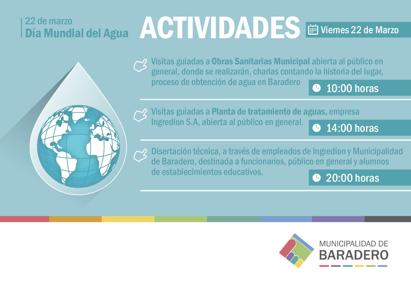 Actividades en el Día Mundial del Agua