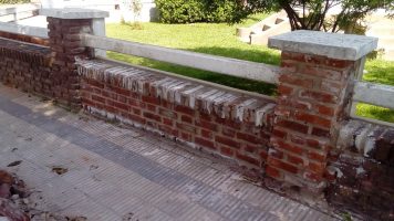 Restablecieron el cerco destruido en Obras Sanitarias