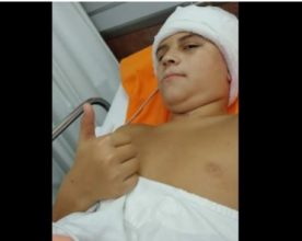 San Pedro: Emerson tuvo una operación exitosa y luego de la recuperación espera recibir el alta definitiva