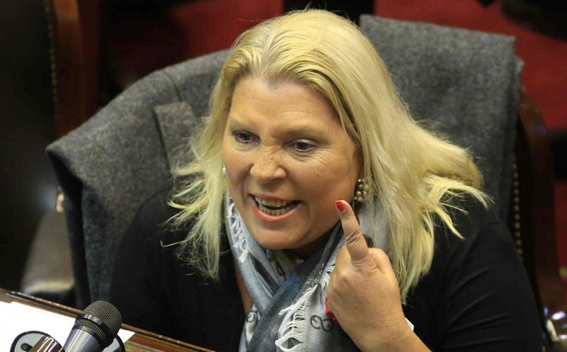 La reacción de Elisa Carrió cuando le contaron que el kircherismo pidió su exclusión del Congreso