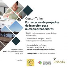 Talleres para emprendedores y empresarios PyME en la UNSAdA