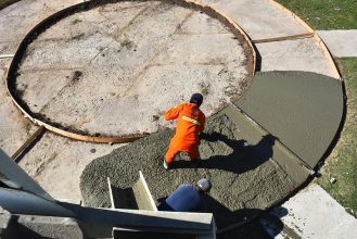 Avanzan las obras en el Barrio Bernabé