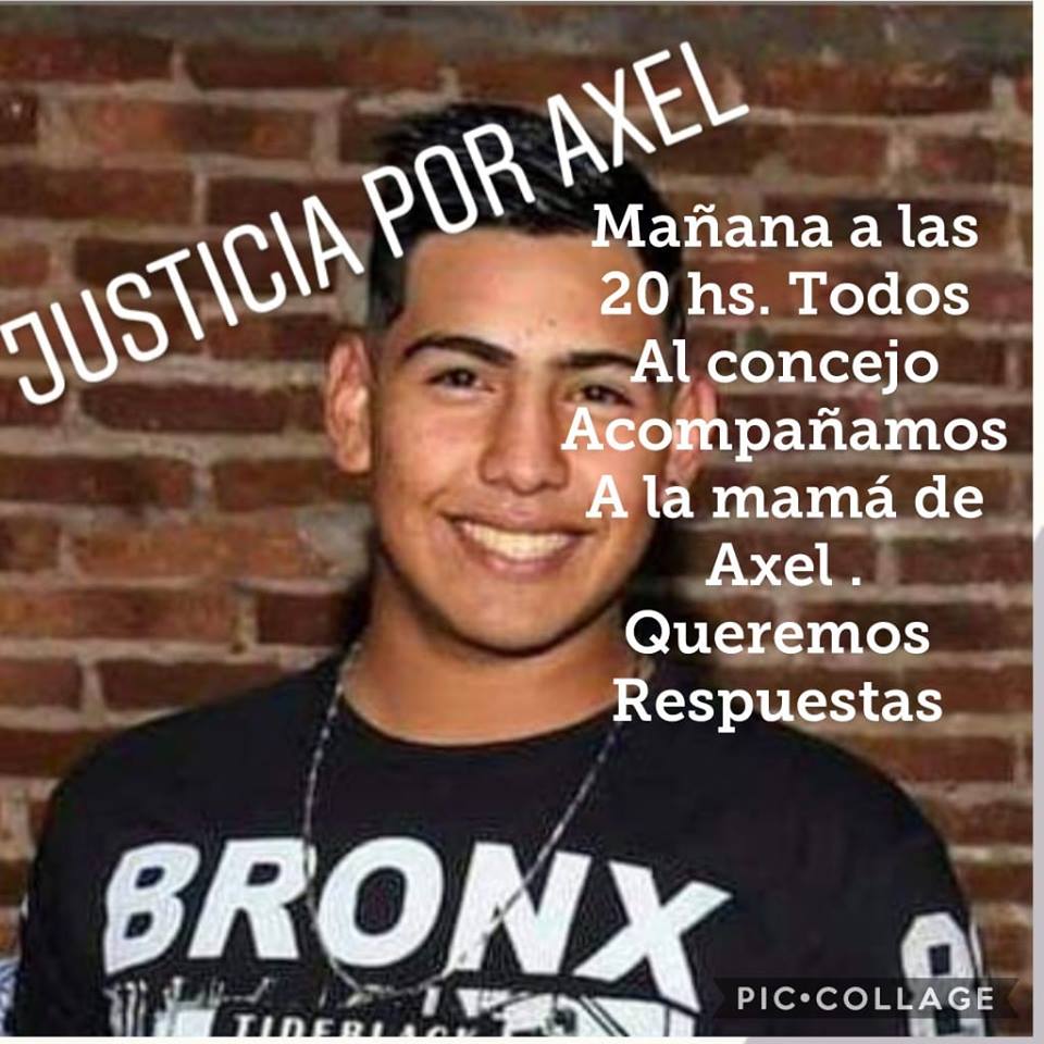 Justicia por Axel: La familia convoca a movilizarse mañana