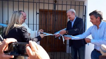 Capilla Gaucha: Se inauguró en el Centro Tradicionalista El Resero