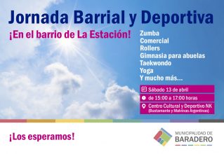 Jornada barrial, deportiva y social en el Centro Cultural y Deportivo NK