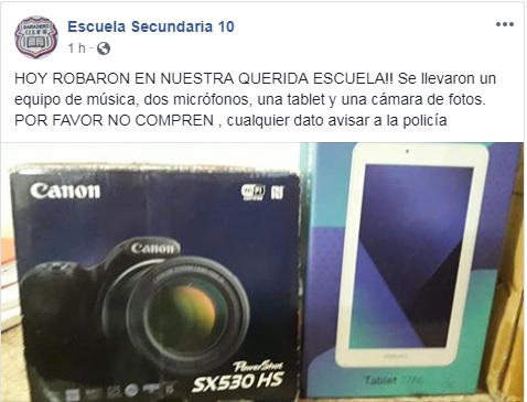 Policiales: Robaron en la escuela secundaria 10
