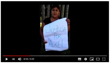 Axel Barreto: Con un vídeo convocan a movilizarse pidiendo justicia