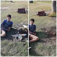 «Trashtag Challenge»: El desafió sigue, volvieron a limpiar la costa