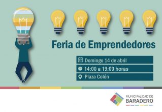 El 14 de abril Feria de Emprendedores en la Plaza Colón