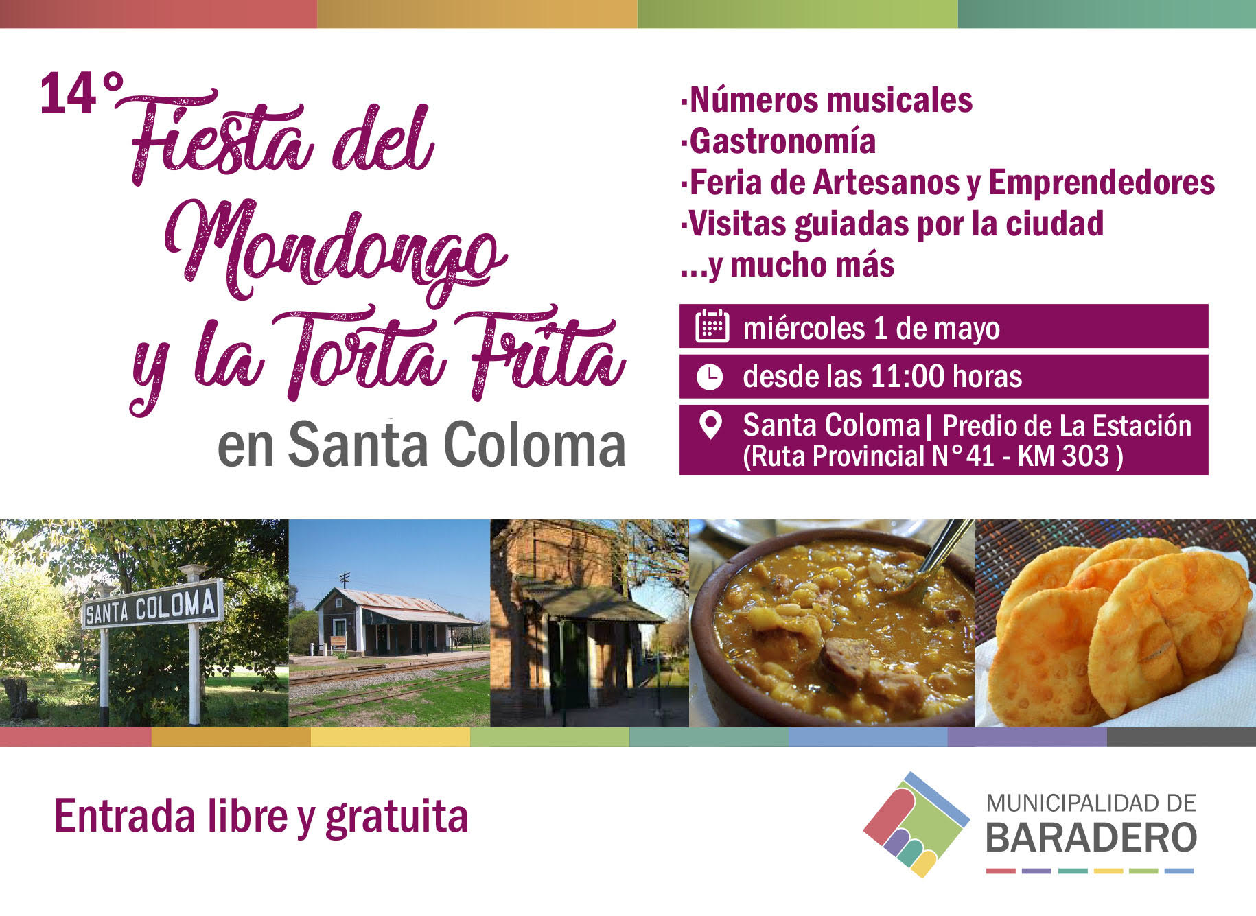 14° Fiesta del Mondongo y la Torta Frita en Santa Coloma