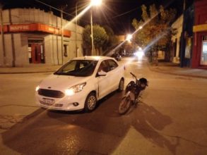 Policiales: Accidente en Darragueira y Araóz