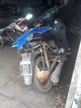 Le sacaron la moto en un operativo y se la devolvieron rota