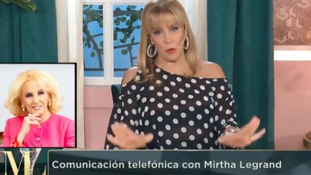 Marcela Tinayre «se adueñó» del programa de su mamá y Mirtha Legrand llamó de inmediato
