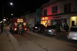 Bomberos: Principio de incendio en pleno centro