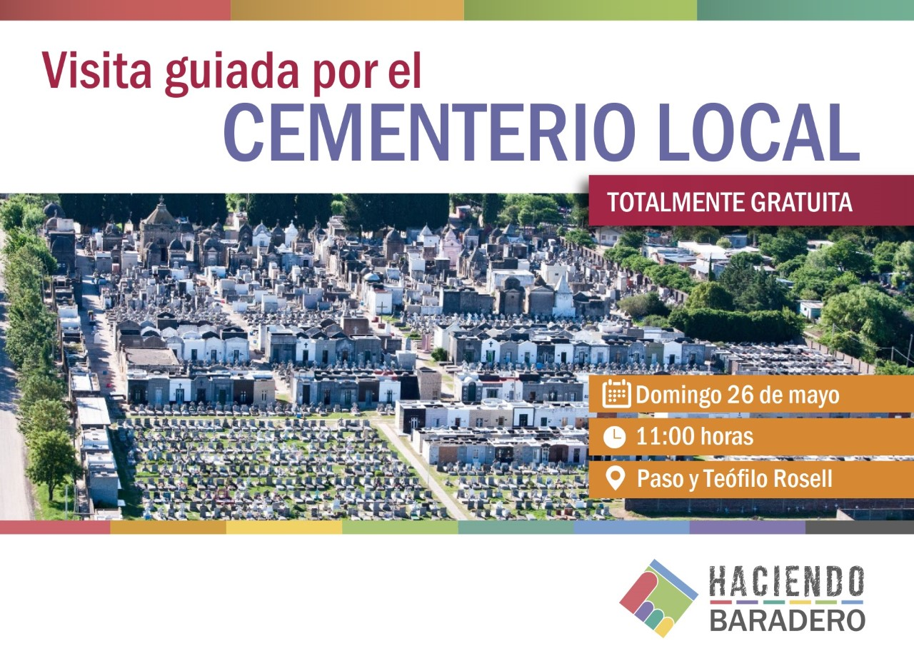 Este domingo se realizará visita guiada por el Cementerio Local