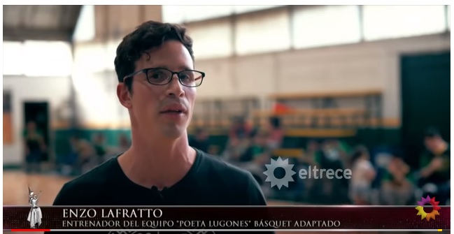 Basquet adaptado: Un baraderense en el Bailando 2019