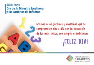 28 de Mayo: Día de la Maestra Jardinera y de los Jardines de Infantes