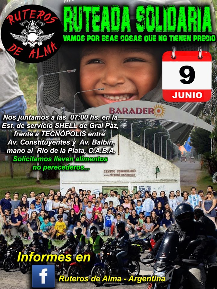 Moteros de alma: Movida solidaria el próximo domingo