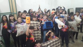 Los chicos de la Escuela N° 3 siguen trabajando a favor de los animales