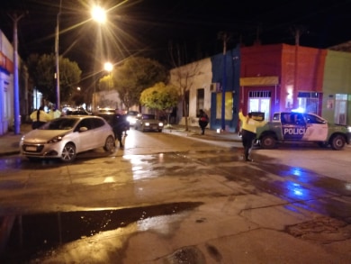 Hace Instantes: Accidente en Darragueira y Aráoz