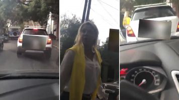 Furia al volante: una mujer atacó con un martillo a otro conductor porque iba lento