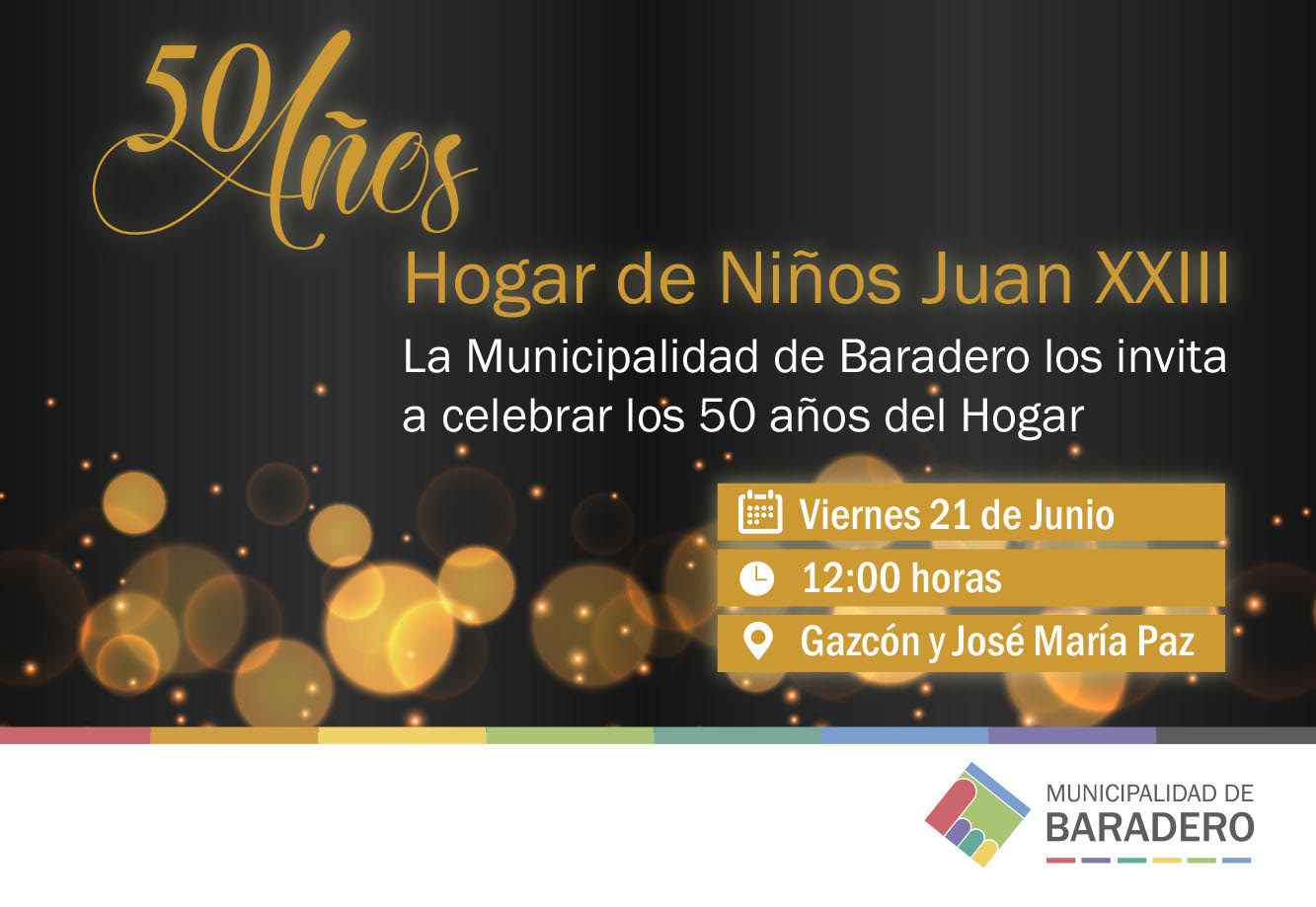 El Hogar del Niño festeja su 50° Aniversario