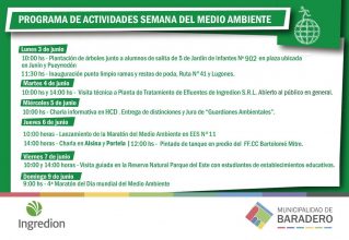 Programa de la Semana Mundial del Medio Ambiente