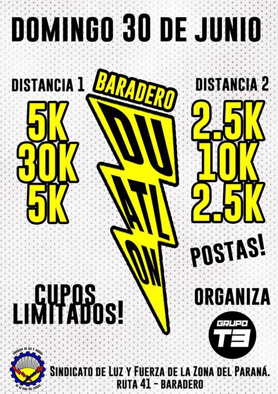 Cuenta regresiva para el Duatlón Baradero