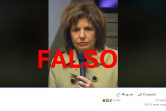 Un video de Patricia Bullrich fue manipulado y viralizado para hacerla sonar “borracha”