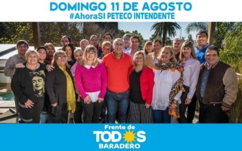 «Peteco» Intendente: Morales presentó su lista