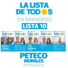 LISTA 10 Peteco Morales Intendente