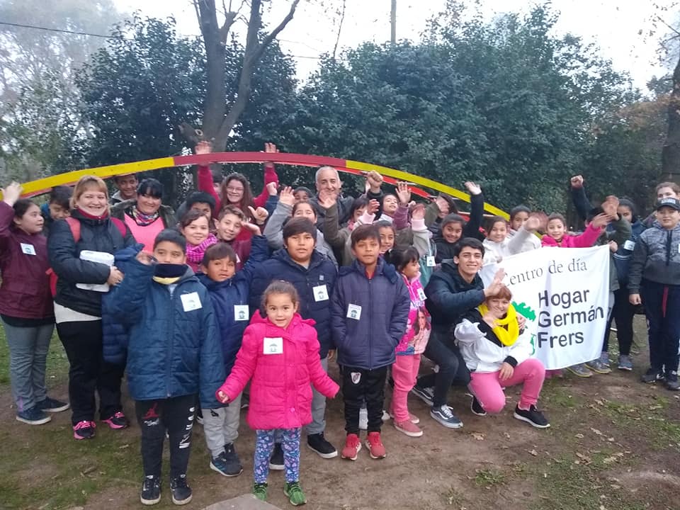 Hogar Germán Frers: Los chicos visitan el parque de la costa