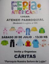 Feria Americana en la Parroquia de Luján