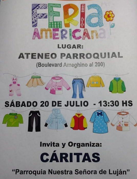 Feria Americana en la Parroquia de Luján