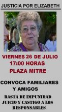 Baradero: Convocan a nueva marcha contra APAND tras la muerte de Elizabeth
