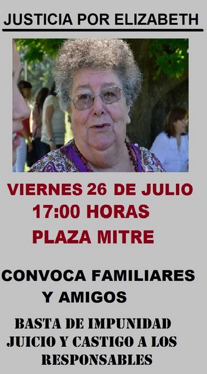 Baradero: Convocan a nueva marcha contra APAND tras la muerte de Elizabeth
