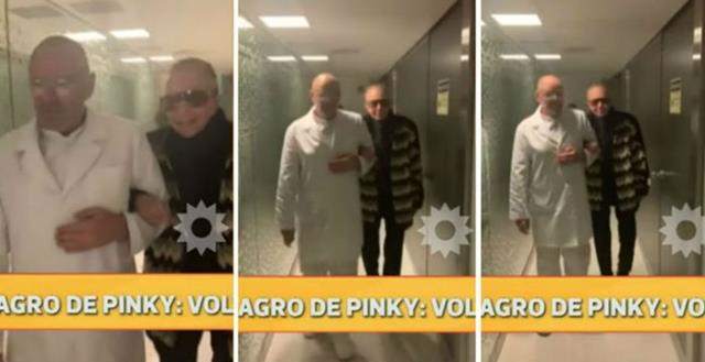 Milagro: Pinky volvió a caminar después de mucho tiempo