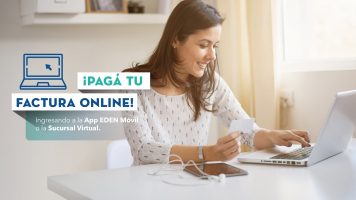 Más servicios EDEN: Pagá la factura desde tu celular