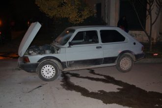 Bomberos: Incendio en un automóvil