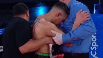 Murió Hugo Santillán, el boxeador argentino que se había desvanecido en el ring