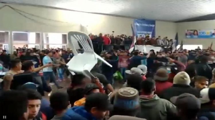 Así fueron los incidentes en un acto del peronismo en La Rioja