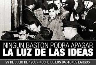 A 53 años de la noche de los bastones largos