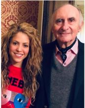 El emotivo adiós de Shakira a De La Rúa: “Seré siempre tu amiga”