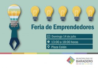 Este domingo hay Feria de Emprendedores en la Plaza Colón