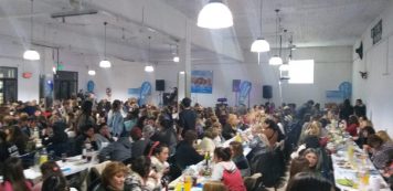 Sanzio 2019: Cena con más de 450 mujeres