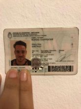 Después del robo, encontraron el DNI de Chano en Barcelona
