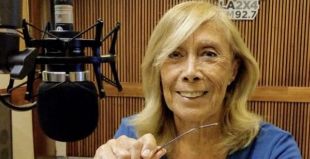 Amelita Baltar con diagnóstico preventivo de trastorno neurológico transitorio