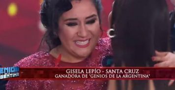 Gisela Lepío, la ganadora de «Genios de la Argentina»